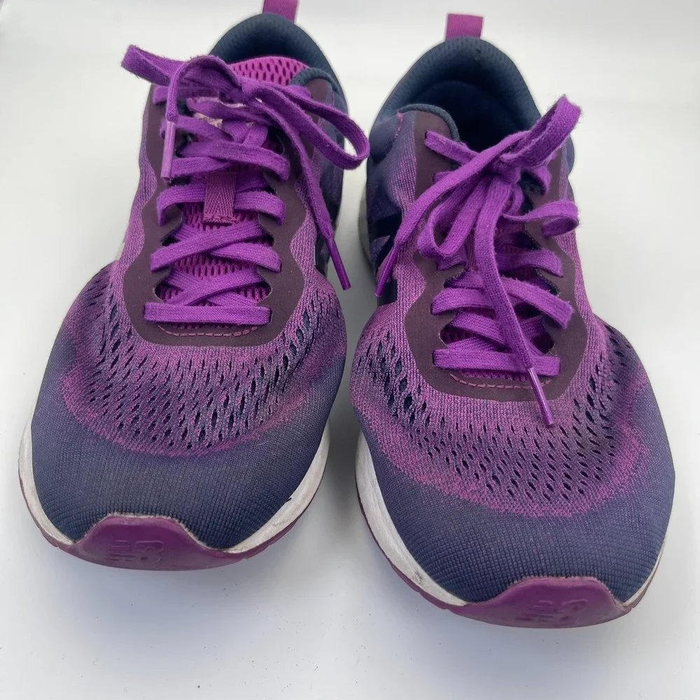 New Balance Fresh Foam Arishi Running Shoes Size 9.5 Women's Purple Mesh